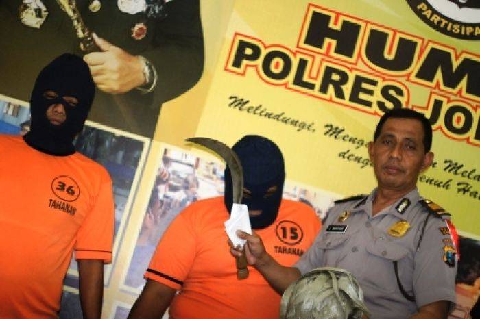 Dua Bajing Loncat DiringkusPolres Jombang Dua Bajing Loncat DiringkusPolres Jombang