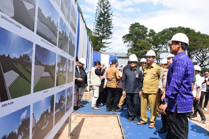 Filosofi Desain Alun-Alun Kota Kediri Dikembalikan Sesuai Fungsinya