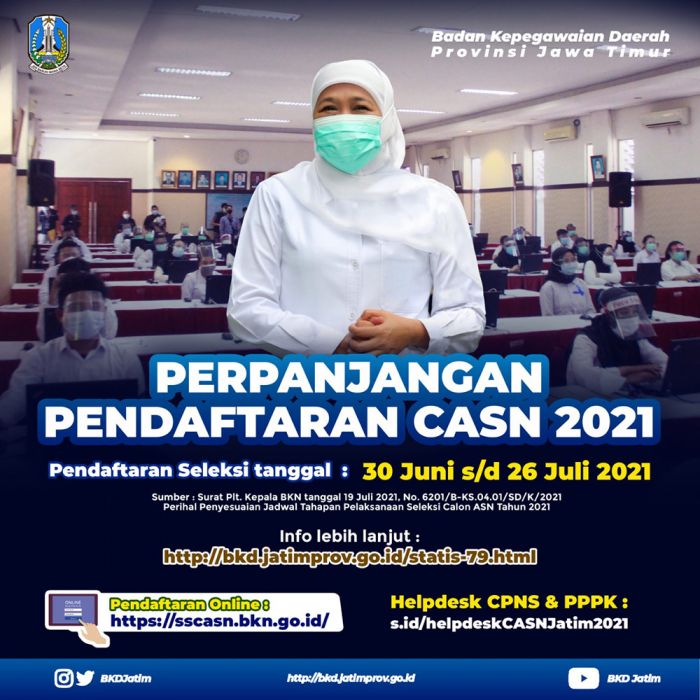 Dokter Spesialis Nihil Pendaftar, Pendaftaran CASN Diperpanjang, Khofifah Ajak Manfaatkan Peluang Dokter Spesialis Nihil Pendaftar, Pendaftaran CASN Diperpanjang, Khofifah Ajak Manfaatkan Peluang