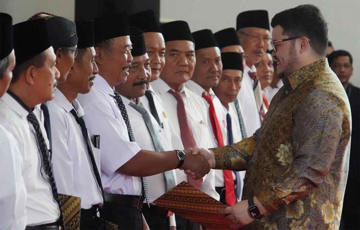 Masa Keanggotaan Tambah 2 Tahun, Bupati Kediri Minta BPD Lakukan Fungsi Check and Balance Masa Keanggotaan Tambah 2 Tahun, Bupati Kediri Minta BPD Lakukan Fungsi Check and Balance