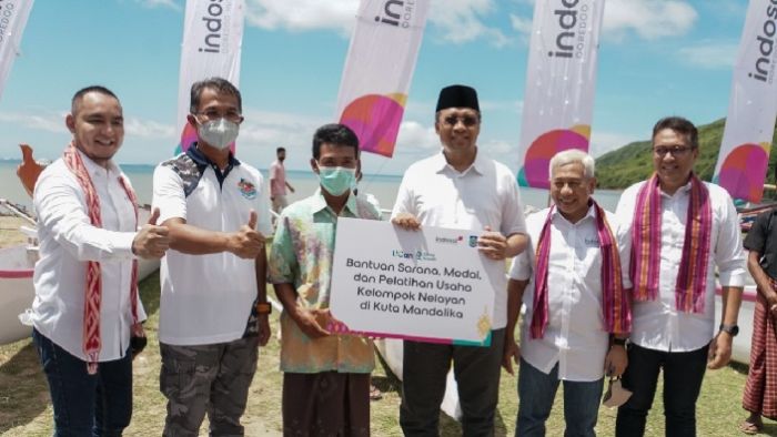 Indosat Dukung Pemberdayaan di Mandalika dengan UCan dan Bima Kredit