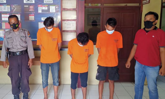 Edarkan Pil Dobel L, Tiga Pemuda Kediri Ditangkap Polisi