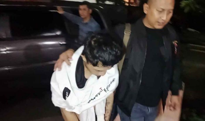 Ditangkap Kasus Curanmor, Residivis Narkoba di Surabaya Nangis Ditangkap Kasus Curanmor, Residivis Narkoba di Surabaya Nangis