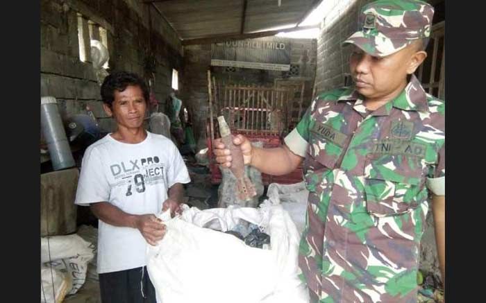 Beli Barang Rongsokan, Tukang Rombeng Blitar Temukan Mortir Aktif