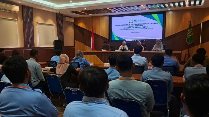 Gandeng Kejaksaan, BPJS Naker Tuban Dorong Relawan SPPG Daftar Jaminan Sosial