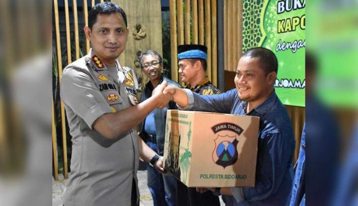 Kapolresta Sidoarjo Gelar Buka Puasa Bersama dengan Wartawan