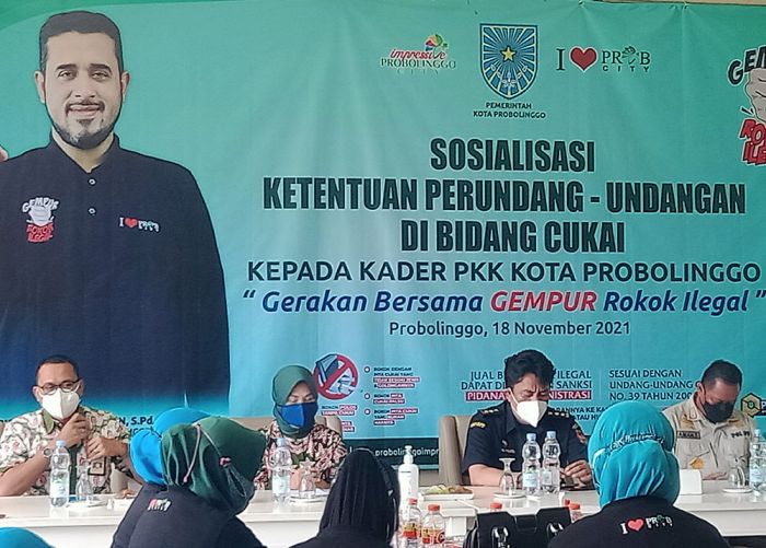 Pemkot Probolinggo Giatkan Sosialisasi Gempur Rokok Ilegal