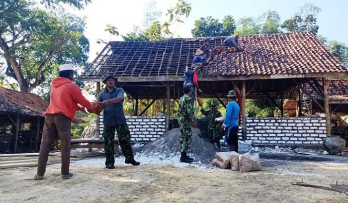 Tak Kenal Lelah, Satgas TMMD Kodim Sampang Tak Kenal Lelah, Satgas TMMD Kodim Sampang