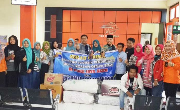 PC PMII Bondowoso Bantu Korban Gempa Pidie Jaya Peralatan Sekolah PC PMII Bondowoso Bantu Korban Gempa Pidie Jaya Peralatan Sekolah