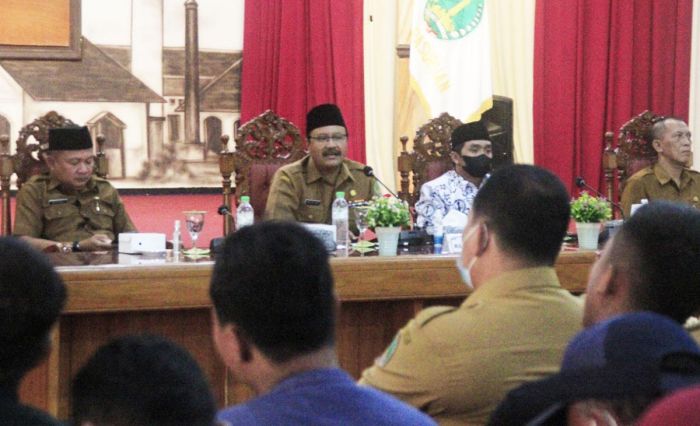 Proyek Penataan Alun-Alun Kota Pasuruan Segera Rampung, Gus Ipul Undang PKL untuk Sosialisasi