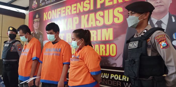 Polresta Sidoarjo Tangkap Sindikat Pencuri yang Biasa Beroperasi di Juanda dan Bungurasih