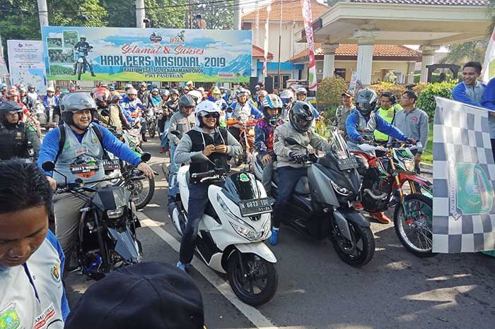 Geliat HPN 2019 di Pasuruan, Bupati Irsyad Pimpin Konvoi Rally Wisata Geliat HPN 2019 di Pasuruan, Bupati Irsyad Pimpin Konvoi Rally Wisata