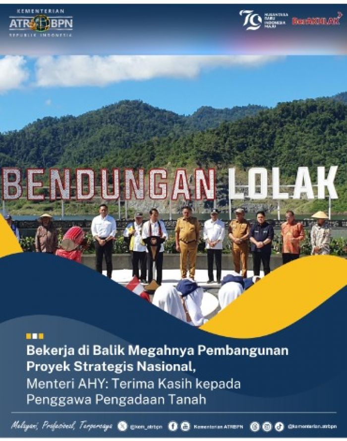 Menteri AHY Apresiasi Jajaran Ditjen PTPP yang Perjuangkan PSN Menteri AHY Apresiasi Jajaran Ditjen PTPP yang Perjuangkan PSN