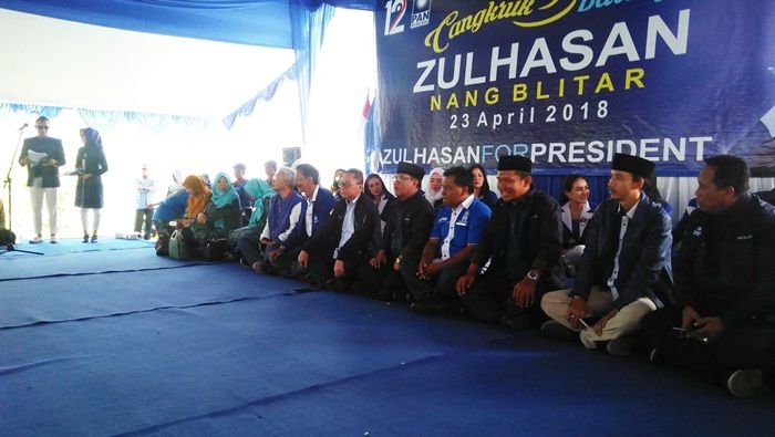 ​Di Blitar, Zul Hasan Ajak Kader PAN Bersholawat Ala Khofifah