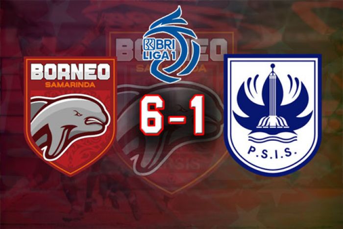 Hasil Liga 1 Borneo FC vs PSIS Semarang: Matheus Pato Hattrick, Pesut Etam Menang 6-1 Hasil Liga 1 Borneo FC vs PSIS Semarang: Matheus Pato Hattrick, Pesut Etam Menang 6-1