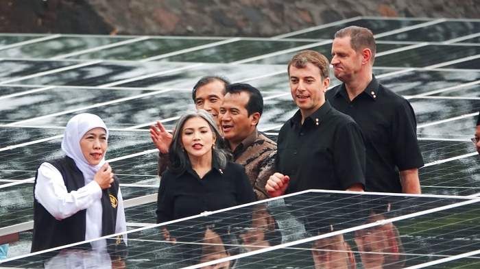 Resmikan 10.550 Panel Surya, Khofifah: PT HM Sampoerna Jadi Contoh Penguatan Renewable Energy