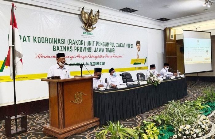 Ketua Baznas Jatim Ajak UPZ Semangat Penuhi Target Zakat Ketua Baznas Jatim Ajak UPZ Semangat Penuhi Target Zakat