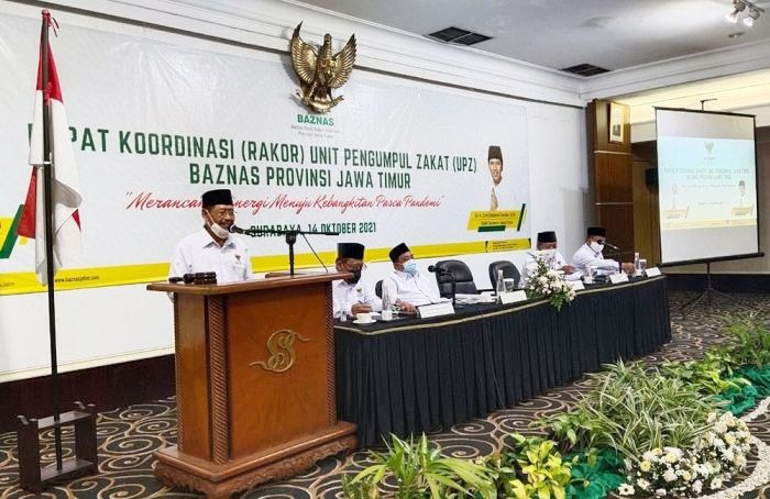 Ketua Baznas Jatim Ajak UPZ Semangat Penuhi Target Zakat