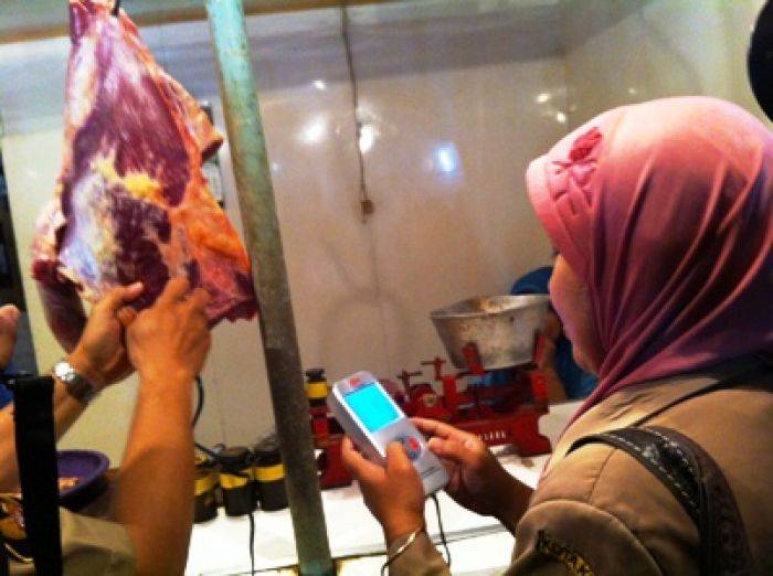 Hati Penyakitan Dijual di Pasar Setono Bethek Kediri