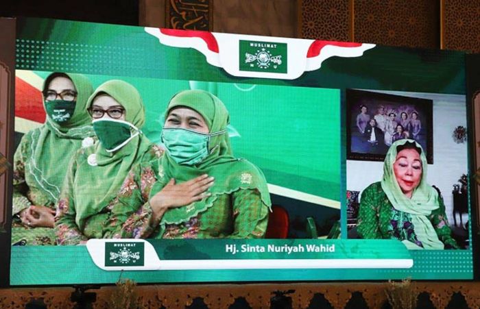 Halalbihalal Virtual Muslimat NU Sedunia, Khofifah Harap Indonesia Masuk Zona Hijau Covid-19 Halalbihalal Virtual Muslimat NU Sedunia, Khofifah Harap Indonesia Masuk Zona Hijau Covid-19