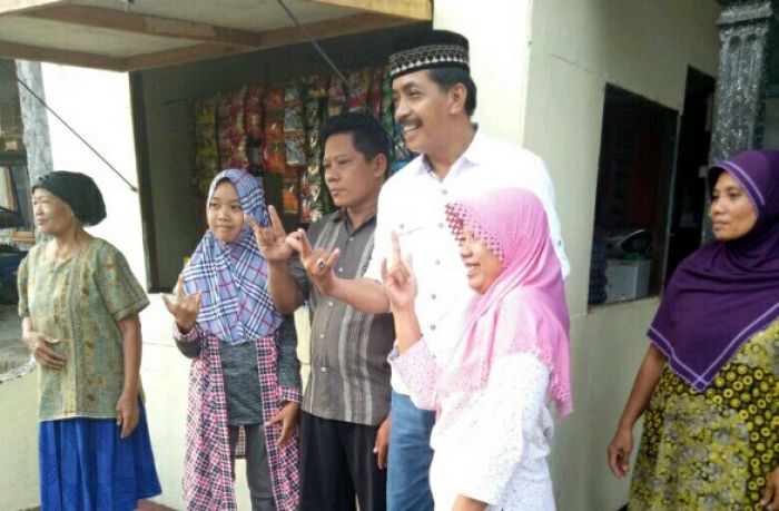 Doa Ribuan Warga Ngoro Sambut Gus Syaf saat Blusukan Doa Ribuan Warga Ngoro Sambut Gus Syaf saat Blusukan