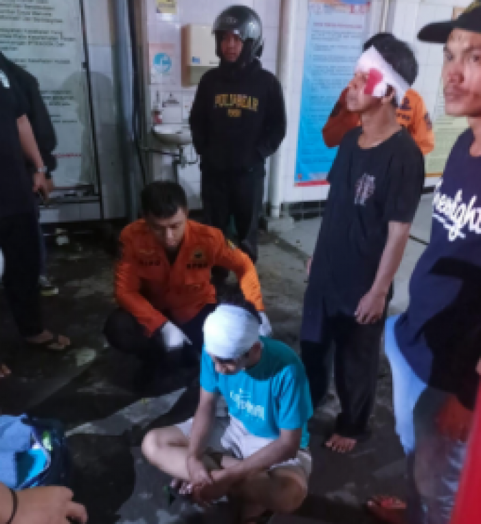 Kronologi Tiga Orang Dibacok saat Melintas di Fly Over Banyu Urip