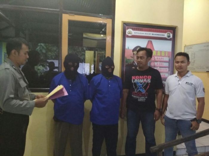 Polres Bojonegoro Tetapkan Empat Tersangka Penipuan Naker di PEPC Polres Bojonegoro Tetapkan Empat Tersangka Penipuan Naker di PEPC
