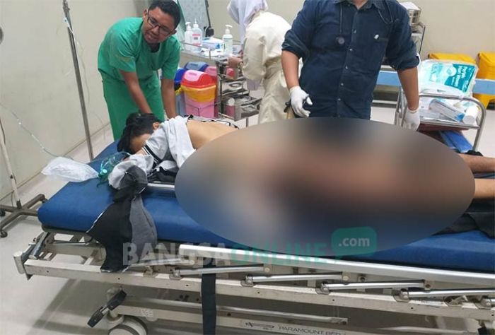 Kecelakaan di Jalan Gajah Mada, Bangil Pasuruan, Pengendara Motor Terseret Truk Kontainer Kecelakaan di Jalan Gajah Mada, Bangil Pasuruan, Pengendara Motor Terseret Truk Kontainer