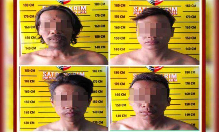 Empat Pencuri Besi Pabrik di Mojokerto Dibekuk Polisi, Satu Pelaku Karyawan Setempat Empat Pencuri Besi Pabrik di Mojokerto Dibekuk Polisi, Satu Pelaku Karyawan Setempat