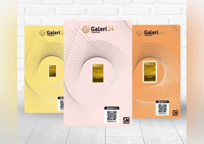 Sempat Melonjak, Harga Emas Galeri24 Hari Ini Turun Lagi