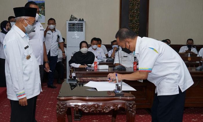 Usai APBD 2021 Disahkan, ​Bupati Sumenep Lakukan Perjanjian Kinerja dengan Pimpinan OPD