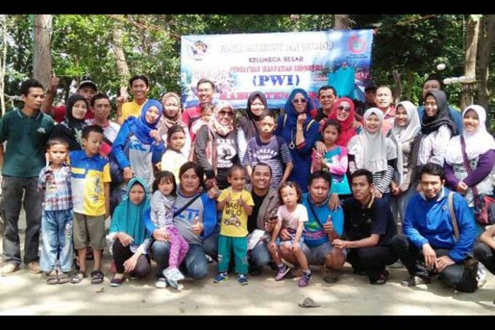 Family Gathering PWI Tuban di Wahana Wisata Prataan, Perkuat Kekompakan dan Kebersamaan