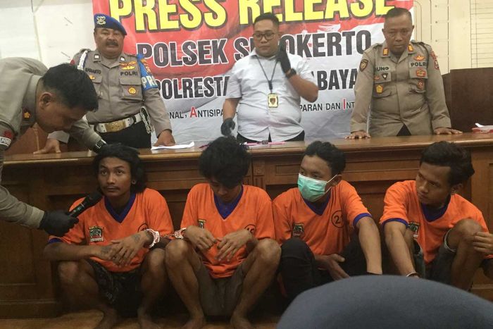 4 dari 7 Pembobol Gudang di Sidotopo Kidul Surabaya Ditangkap Polisi