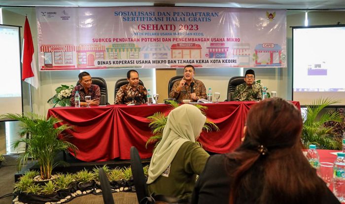 Dorong Kemajuan UMKM, Pemkot Kediri Fasilitasi Sertifikasi Halal Melalui Program Sehati Dorong Kemajuan UMKM, Pemkot Kediri Fasilitasi Sertifikasi Halal Melalui Program Sehati