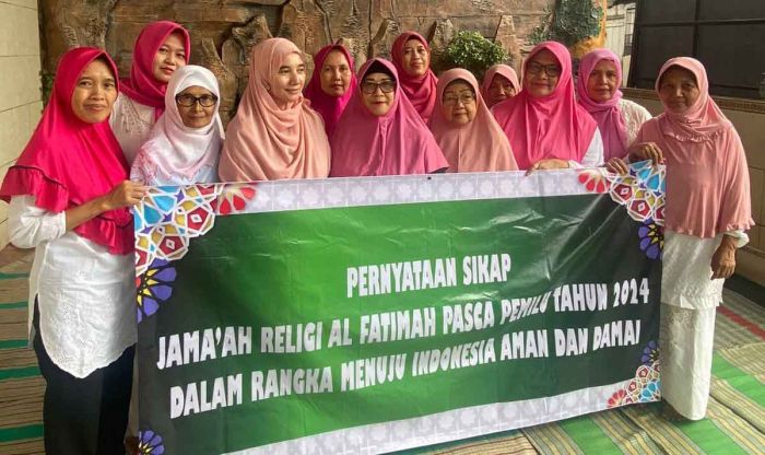 Jamaah Religi Al Fatimah dan Zahrotul Jannah Surabaya Minta Semua Pihak Sebarkan Pesan Damai