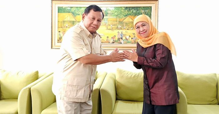 Bertemu di Halim, Khofifah Beri Ucapan Selamat, Probowo Tegaskan Janji saat Jadi Presiden Bertemu di Halim, Khofifah Beri Ucapan Selamat, Probowo Tegaskan Janji saat Jadi Presiden