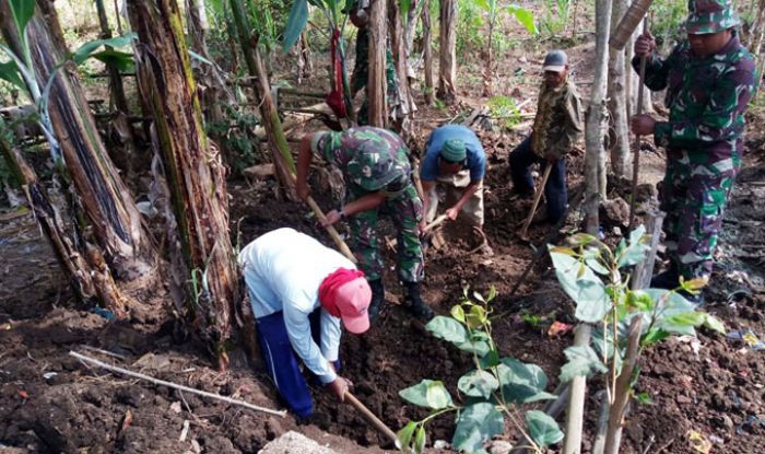 Bantu Bangun Desa, Satgas TMMD Kodim Malang-Batu Tuai Pujian Warga