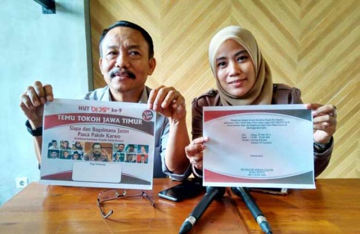 9 Tahun Bios TV, Puluhan Tokoh Cangkrukan Peduli Jawa Timur di Kampus ITS