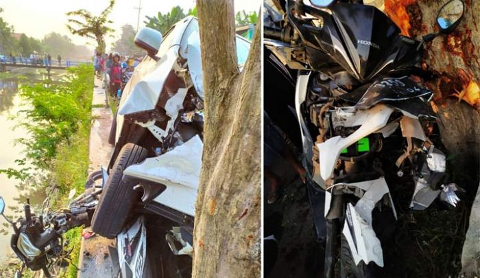 Xenia Tabrak Vario di Jalan Tanjung Sari Sidoarjo, Satu Tewas di Lokasi Kejadian Xenia Tabrak Vario di Jalan Tanjung Sari Sidoarjo, Satu Tewas di Lokasi Kejadian