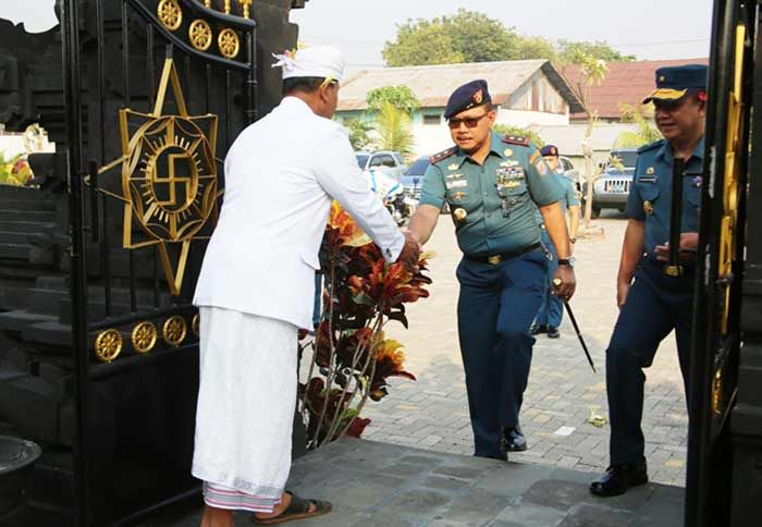 Pangkoarmada II Tinjau Pura Jala Wira Dharma Koarmada II