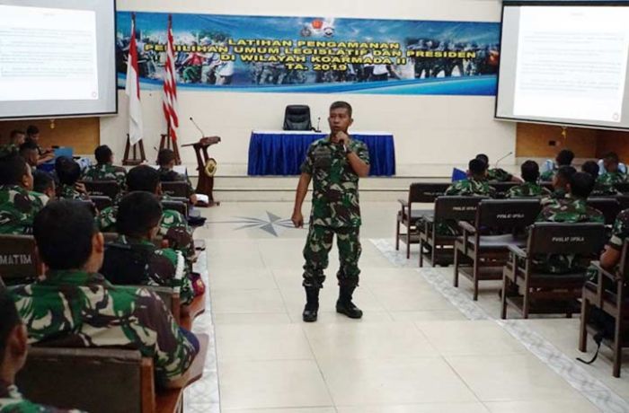 Peserta Latpam Pemilu 2019 Terima Materi tentang Perbantuan TNI kepada Polri