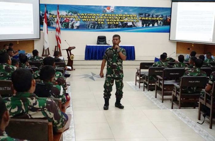 Peserta Latpam Pemilu 2019 Terima Materi tentang Perbantuan TNI kepada Polri Peserta Latpam Pemilu 2019 Terima Materi tentang Perbantuan TNI kepada Polri