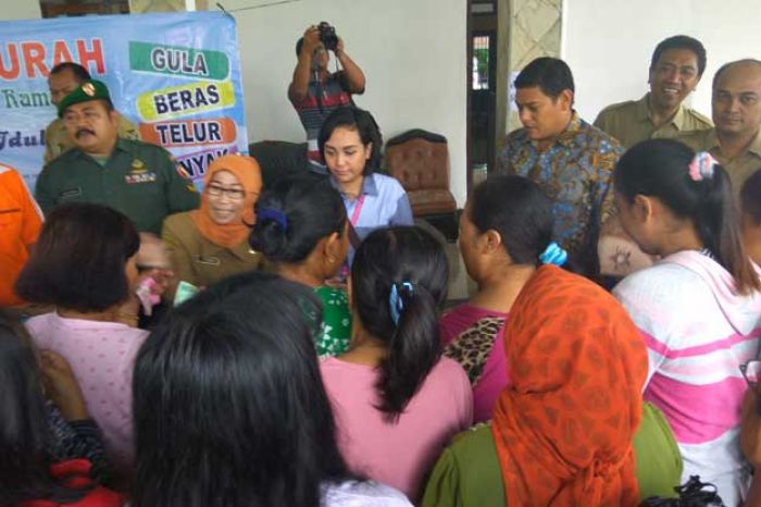 Tekan Lonjakan Harga Sembako, Disperindag Kota Kediri Gelar Pasar Murah