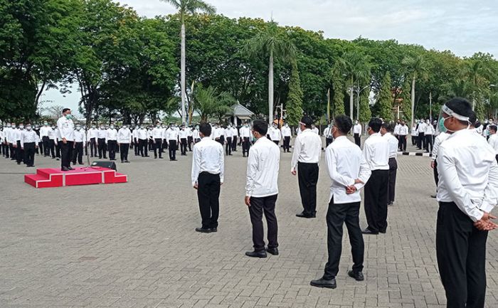 Beri Pembekalan 456 CPNS Pemkab Gresik Formasi 2019, Bupati Sambari: Ada 3 Formasi Tak Terisi