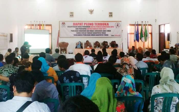 DPT Pilgub Jatim di Tuban Didominasi Pemilih Perempuan