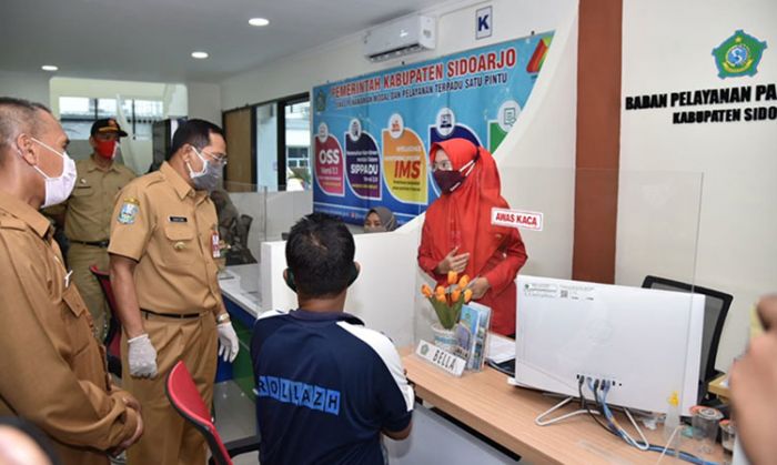 Pj. Bupati Sidoarjo Imbau Masyarakat Manfaatkan Layanan Online Saat Pandemi Pj. Bupati Sidoarjo Imbau Masyarakat Manfaatkan Layanan Online Saat Pandemi