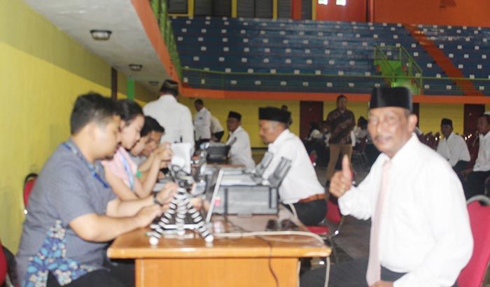 852 Cakades di Pasuruan Ikuti Tahap Pemotretan dan Pengambilan Nomor Ujian