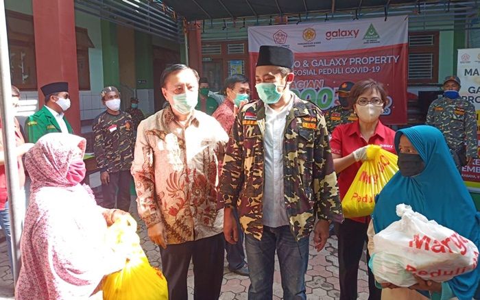 Hindari Kerumunan Massa, Banser Surabaya Salurkan 4.000 Paket Sembako Door to Door Hindari Kerumunan Massa, Banser Surabaya Salurkan 4.000 Paket Sembako Door to Door