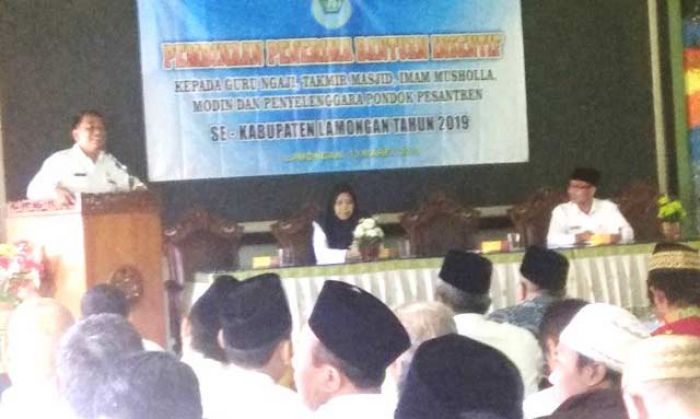 Guru Ngaji dan Takmir di Lamongan Mengeluh, Insentif 2018 Belum Cair