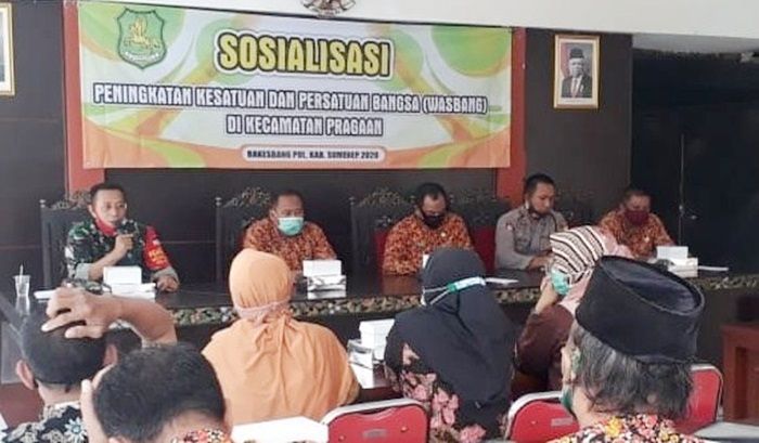Cegah Covid-19, TNI-Polri Gelar Pembinaan dan Komsos di Pragaan Sumenep Cegah Covid-19, TNI-Polri Gelar Pembinaan dan Komsos di Pragaan Sumenep